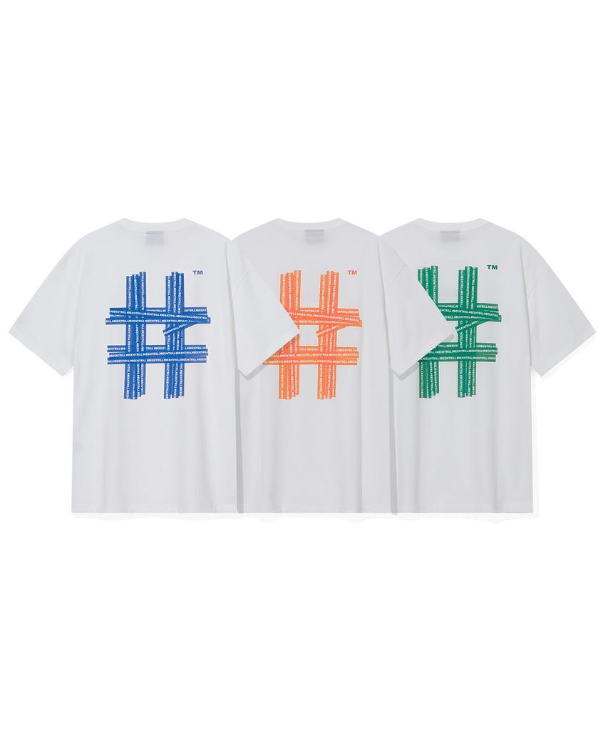 BEENTRILL Illusion Hashtag T-Shirt (Green)