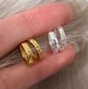 PONYKISS  Sterling Silver 18K Gold Irregular Round Hoop Earring for Women Vintage Geometric Fine  Minimalist Accessory