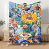 Custom Name Curious George Adventure Party Blanket For Couch Bed Plush Cozy Fuzzy Blanket Super Soft Warm Blankets For Fall And Winter 0916214