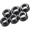 F77Z9G512AA / Fuel Injector Seal Adaptor/for Ford Explorer 1997-2010 / Durable/Metal / 6 Pcs/Black Replacement
