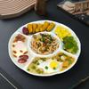 Lygil Ceramic Divided Serving Plate