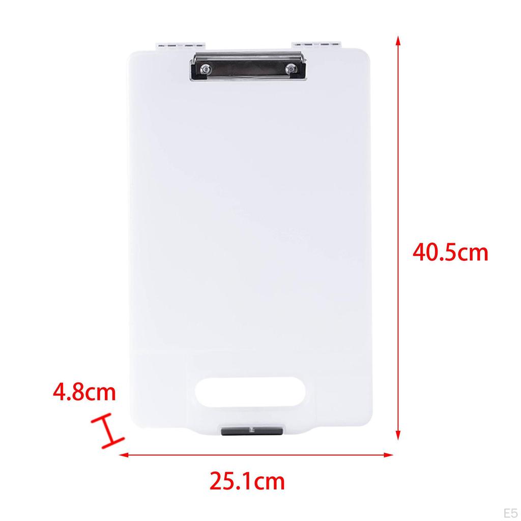 A4 Clip Board Folder Fastener File Folders Storage Clipboard Box Teachers Utility Gifts Documents