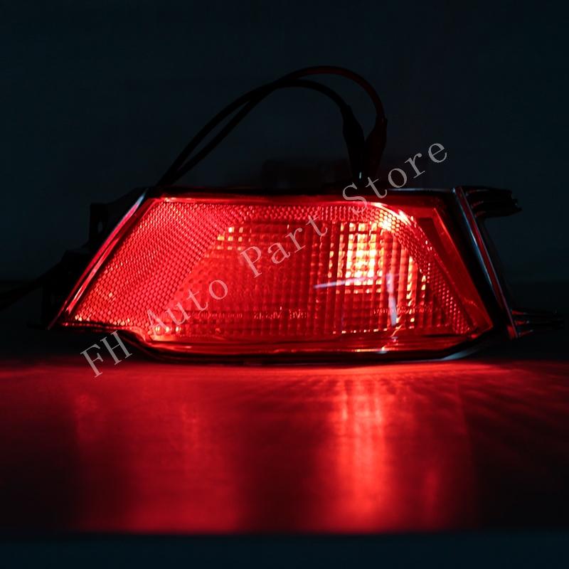 For Land Rover Range Rover Sport 2014-2025 Car Rear Bumper Tail Parking Brake Light Warming Signal Reflector Lamp