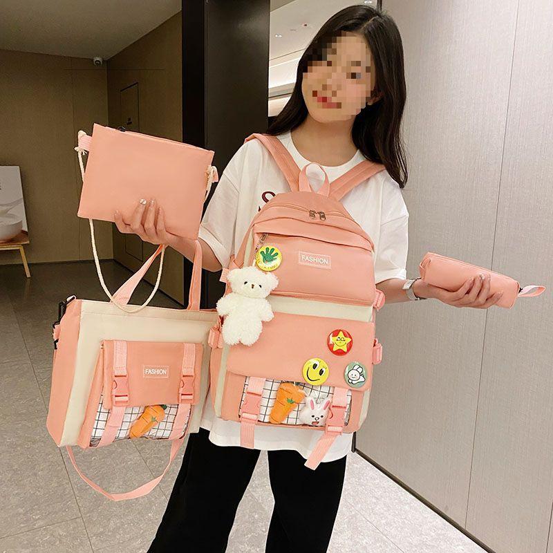 Korean Style School Backpack for Girls - Elementary To High School