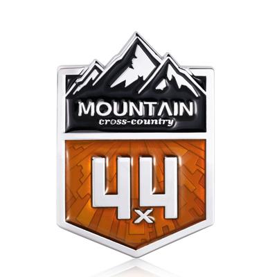 Auto Sticker 3D Embleem 4x4 Bergkant Schild Logo Badge Kofferbak Decal Geschikt voor Jeep Warngler Highlander Auto Styling