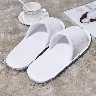 Tek Kullanımlık Terlikler Düz Renk Ayakkabılar Kaymaz Otel Yetişkin İç Mekan Unisex Parmak Arası Terlik Yeni