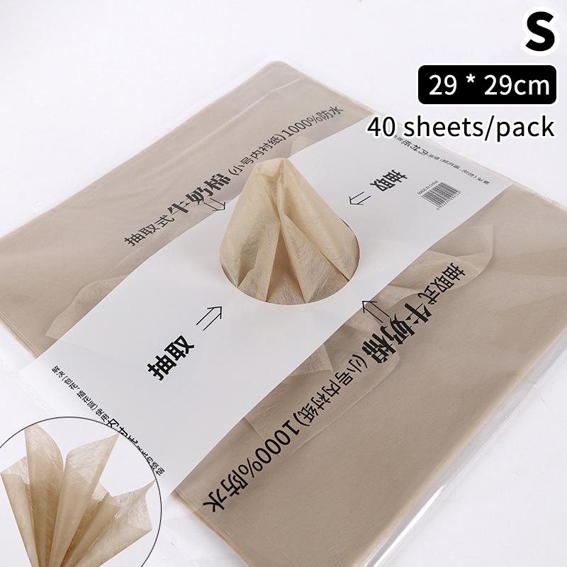 40 Pcs Milk Cotton Tissue Paper Florist Flower Wrapping Paper Diy Handmade Bouquet Crafts Gifts Packaging Wedding Party Supplies