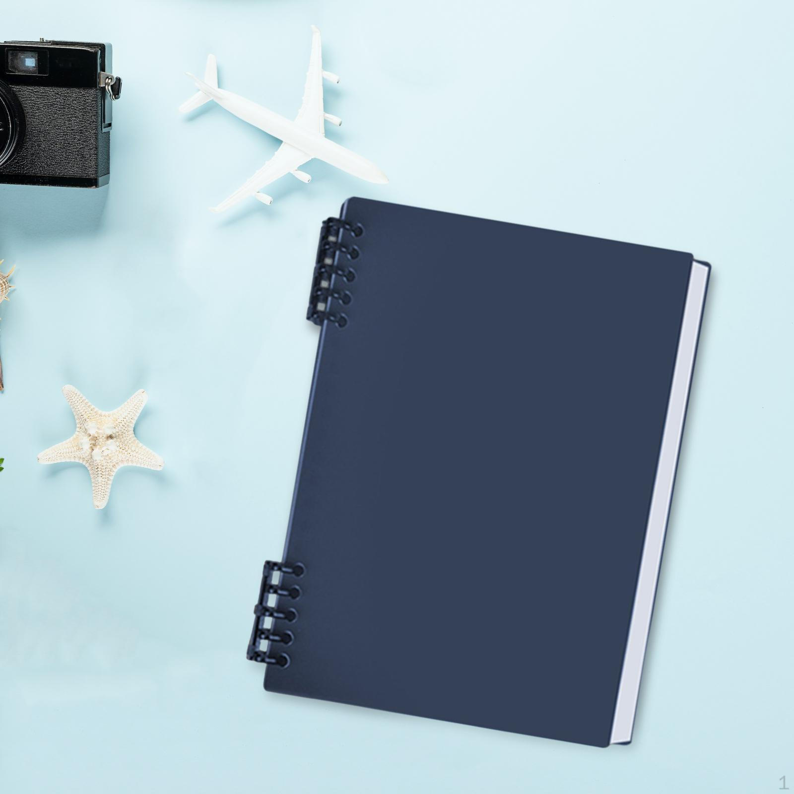 

Блокнот с отрывными листами, пустые спиральные журналы, креативный органайзер, плотная бумага, дневник, переплет