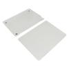 Case for OS X Laptop Air 13.3in Transparent Waterproof Anti Impact Plastic Laptop Hard Shell for