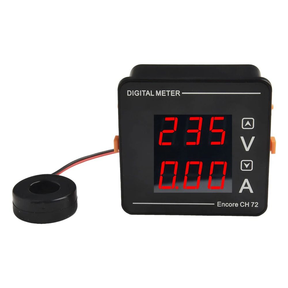 Simultaneous AC Readings AC Ammeter Voltmeter Frequency Measuring Instrument  Electrical Monitoring