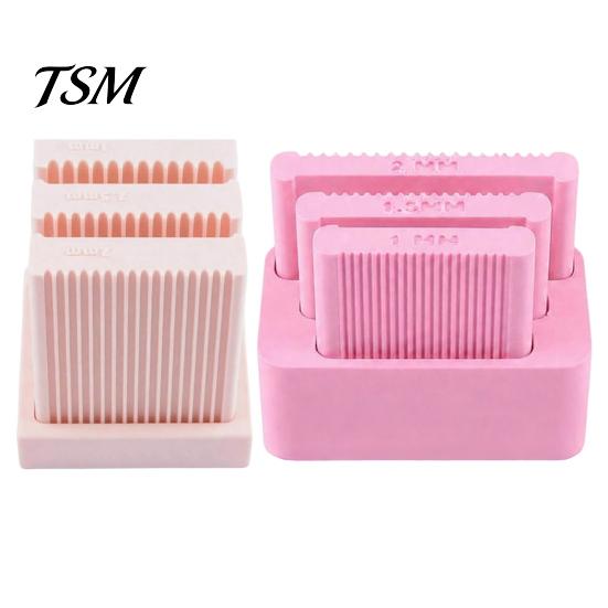 Jewelry Making Supplies 3Pcs 1/1.5/2MM Mini Polymer Clay Bead Maker, Strip Rolling Mold, Precision Roller Beads Shaping Tool for DIY Bracelet Necklace
