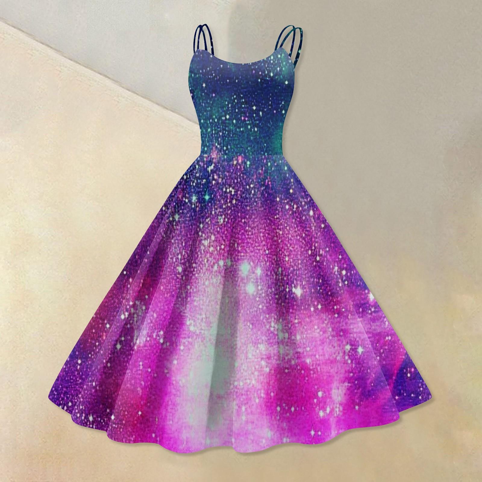 

Женское модное печатное сексуальное коктейльное платье без бретелек в готическом стиле в стиле панк. Винтажное платье. XXL фиолетовый