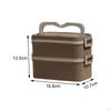 Food Lunch Container Stackable Box Portable Compartment Japanese Bento