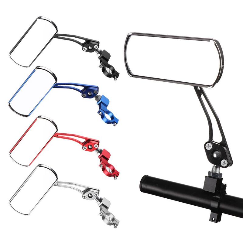 360° Safety Outdoor Rotate Aluminium Alloy Cycling Bicycle Mirror Motorcycle Looking Glass Handlebar MTB Bike Rearview