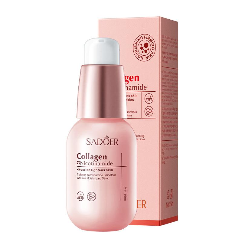 Collagen Niacinamide Moisturizing Essence Serum Hydrating Skin Care Anti Wrinkle Face Serum 35ml