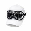 Vintage Baseball Cap With Sunglasses Washed Cap New Dad Hat  Summer