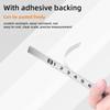 Self-Adhesive Measuring Tape Stainless Steel Workbench Ruler Adhesive Backed Tape Measure Metric Scale  Sticky Ruler