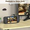 Wall-Mounted Bracket Stand for Steam Deck, Two TF Memory Cards Storage, Portable Folding Bracket Accessories