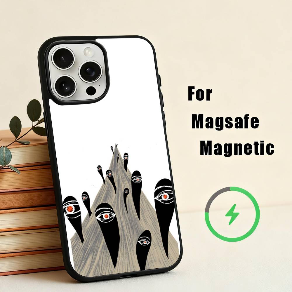 Alternative Rock Dinosaur Jr. Band Phone Case For iPhone17,16,15,14,13,12,11 Plus,For Magnetic Wireless Charge Cover