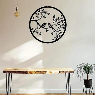 Wandkunst aus Metall, Dekoration, Einweihungsgeschenk, dekoratives modernes Kunstwerk für Esszimmer, Geschäft
