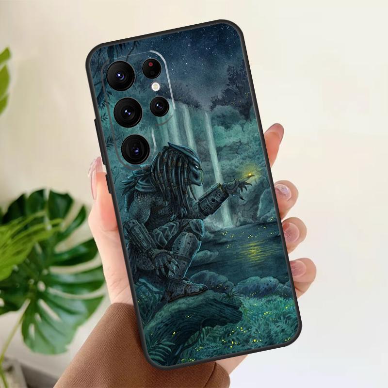 Alien Vs Predator Soft Case For Samsung Galaxy S21 S22 S23 S24 S25 Ultra S9 S10 Plus S20 FE S24 FE Phone Cover