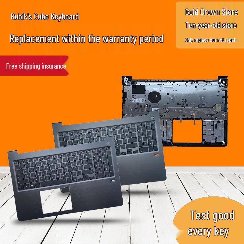 Dell Vostro 15 5568 Laptop Keyboard Palm Rest and Outer Shell Cover