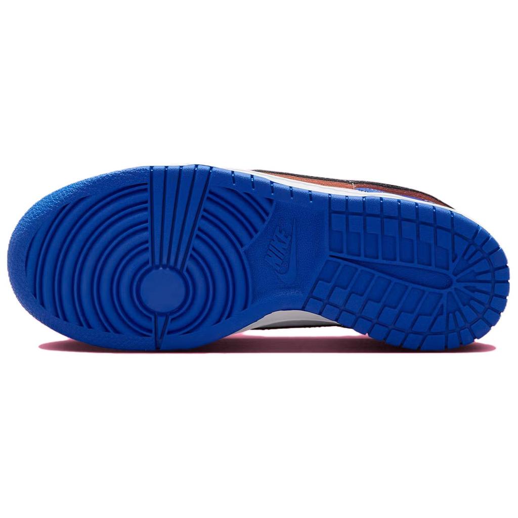 Nike Dunk Low SE GS White Racer Blue Terra Blush Black Big Kids HF0970-100