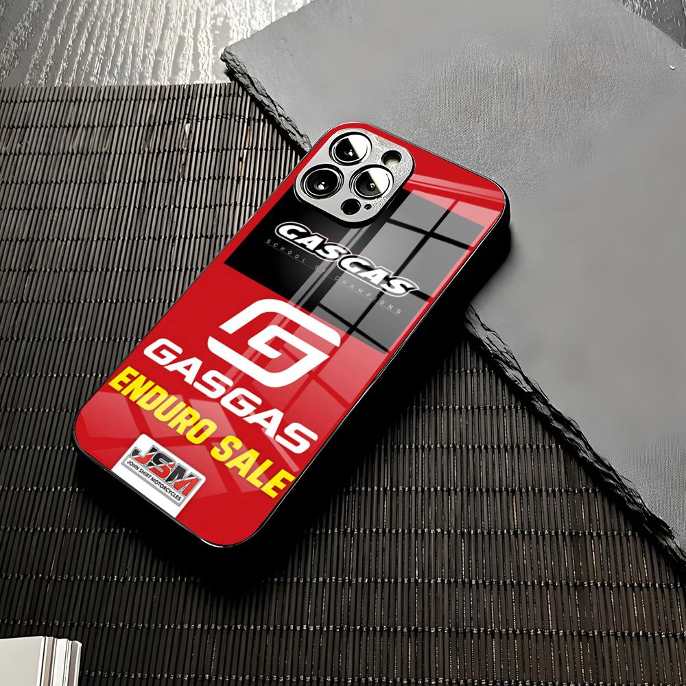

Racing G-GASGAS Motorcycles Phone Case For Iphone 16 15 13 12 14 11 Pro Max Mini X Xr Xs 8 7 Puls 6 Glass Funda Wholesale Cover iPhone16pro