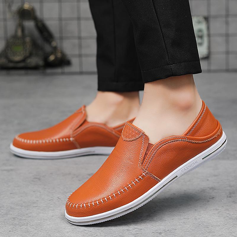 Nová korejská verze Trendu Ležérní Pánské Boty Jarní Prodyšné Board Boty Outdoorová móda Muži Byty