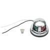 Indicator Navigation Lights Boat Indicator Light Polycarbonate Lens Red Silver Stainless Steel 100% Brand New Bow Light