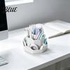 Multi-compartment Pencil Holder Rotating Pen with 9 Compartments 360 Degree Silent Smooth Spinning