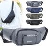 Brustpaket für Herren, wasserdichte Outdoor-Sporttasche, Canvas-Tasche, Gürteltasche im koreanischen Stil, Gürteltasche, Umhängetasche für Männer, Bananentasche
