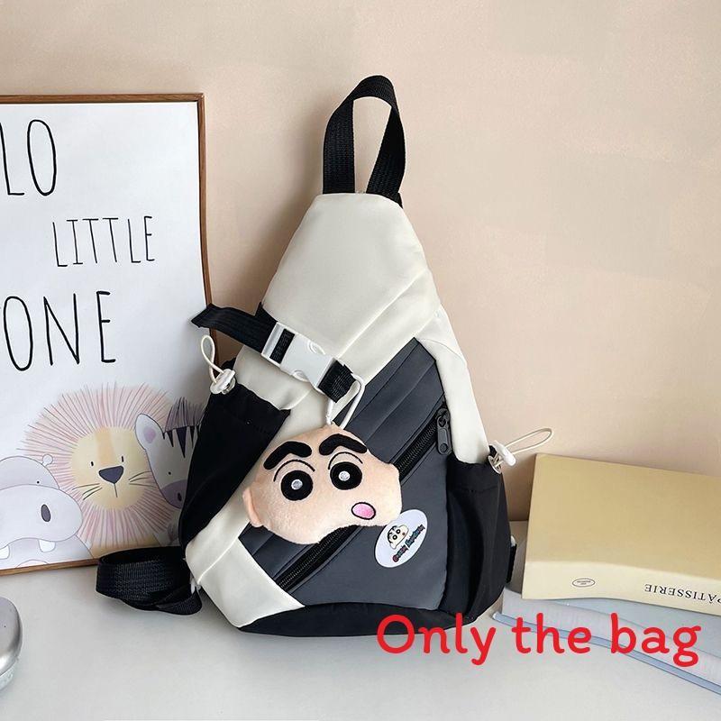 

Shinchan Waniyama Crayon San Plush Pendant Color Blocked Cartoon Backpack Little New