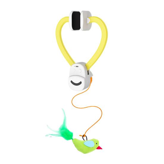 

Самоиграющая подвесная дверная кошачья игрушка-дразнилка, регулируемая конструкция, питание от батареек, выдвижная, для дома, автоматическая, интерактивная, подвесная игрушка для котят жёлтый