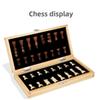 High-Quality Wooden Folding Chess Set for Students and Children