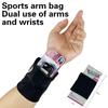 1Pc Zipper Running Bags Lightweight Wrist Wallet Pouch For Phone Key Card Sweatband Gym Fitness Sports Cycling Wristband Arm Bag
