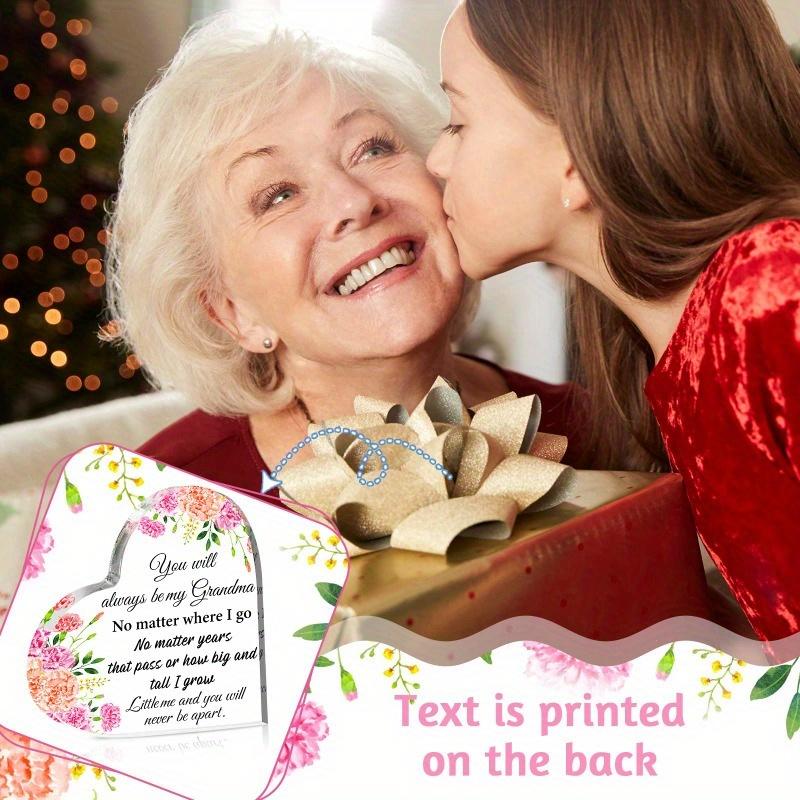 Przyciągający wzrok Akrylowy Kwiatowy Element Centralny Babci - Dekoracyjny Prezent na Specjalne OkazjeDekoracje statuetkowe festiwalowe