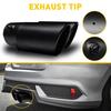 Dula Exhaust Pipe Car Tail Rear Throat Muffler Tip Stainless Steel Accessories
