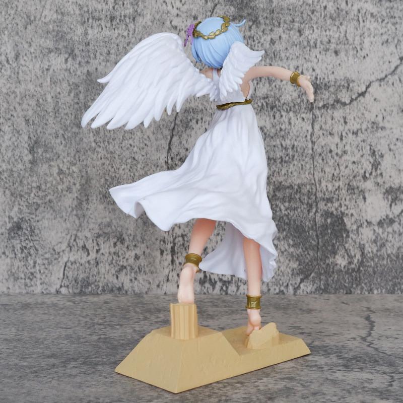 20CM Anime Figur Re:Life In A Different World From Zero Super Ghost Angel Rem Modell Spielzeug PVC Sammlung Schreibtischornamente
