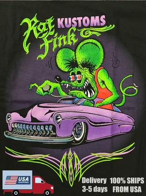 Collection Ed Roth Rat Fink Gift For Fan Black S-5XL Men T-Shirt