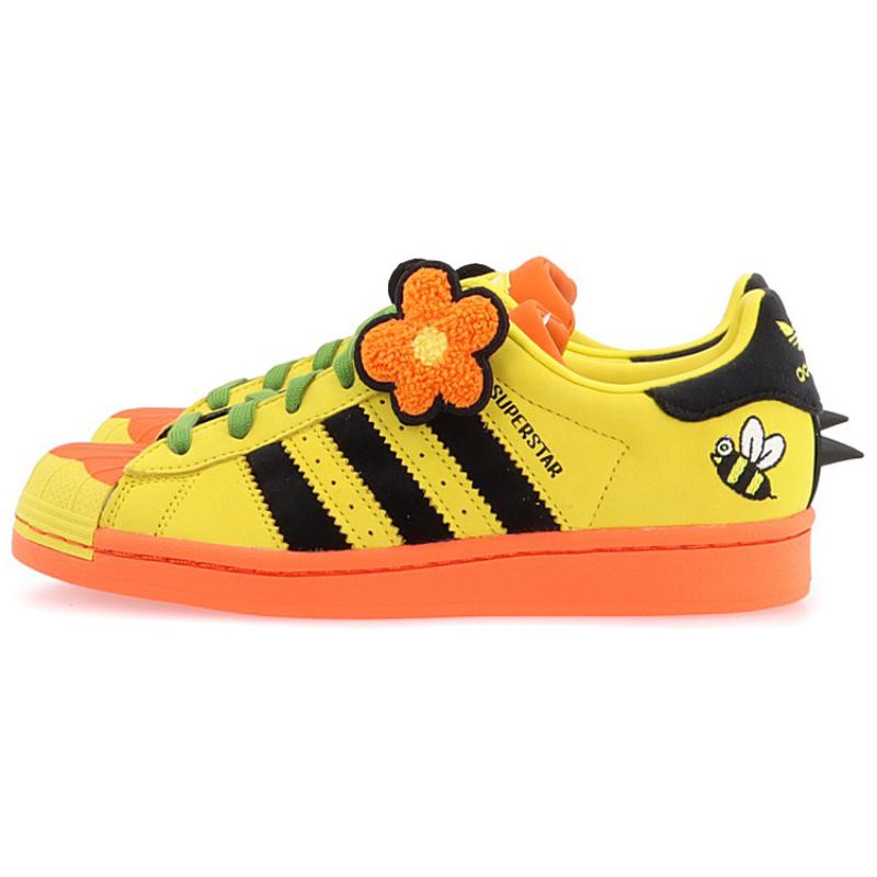 adidas Adidași Melting Sadness X Adidas Superstar 'Bee With You Pack Galben' FZ5254