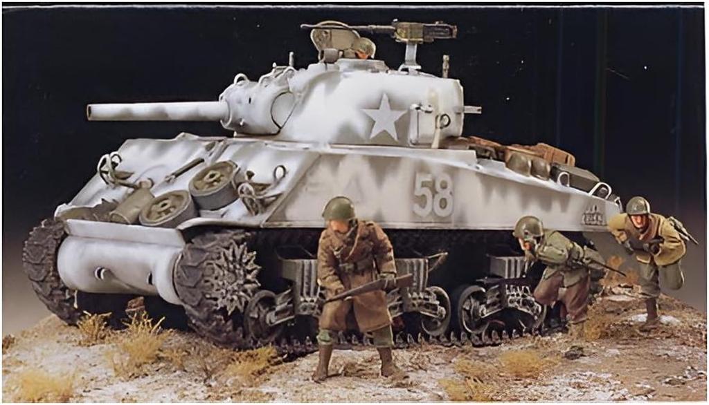 Tamiya Military Miniature Series 251 US Army M4A3 Sherman 105mm Howitzer Type Assault Support Plastic Model Kit 35251 1/35 No.