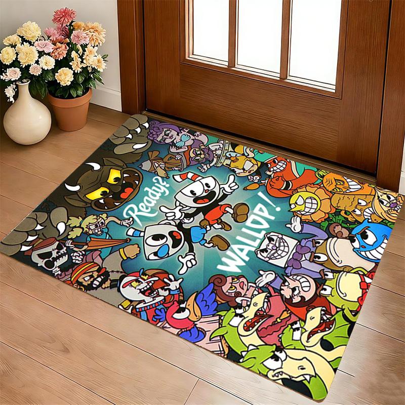 Cartoon Characters Living Room Nonslip Area Rug Soft Carpet For Bedroom Game Playroom Sofa Office Home Decor Doormat Christmas Gift C930977