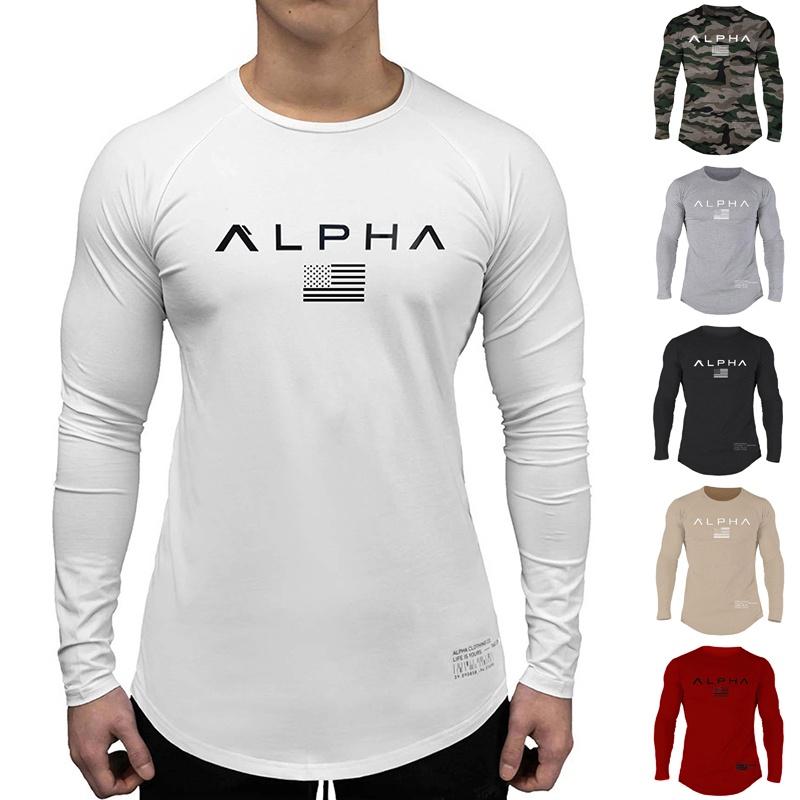 Men's Gym Bodybuilding Fitness Muscle Workout Crew Neck T-shirt With Soft Breathable Material