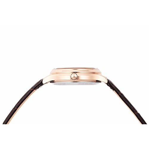 Orient Automatic Watch, Mechanical, with Japanese Manufacturer's Warranty, Open Heart, RN-AG0727Y, Women's, Brown