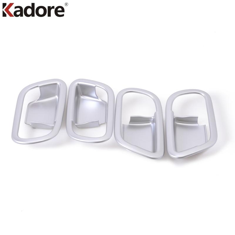 Car Inner Door Handle Bowl Cover Trim For Nissan Armada Patrol Royale Nismo Infiniti QX56 QX80 Y62 2016-2018 Matte Accessories