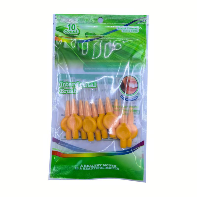 Interdental Round Gap Brush & Orthodontic Toothbrush for Oral Care