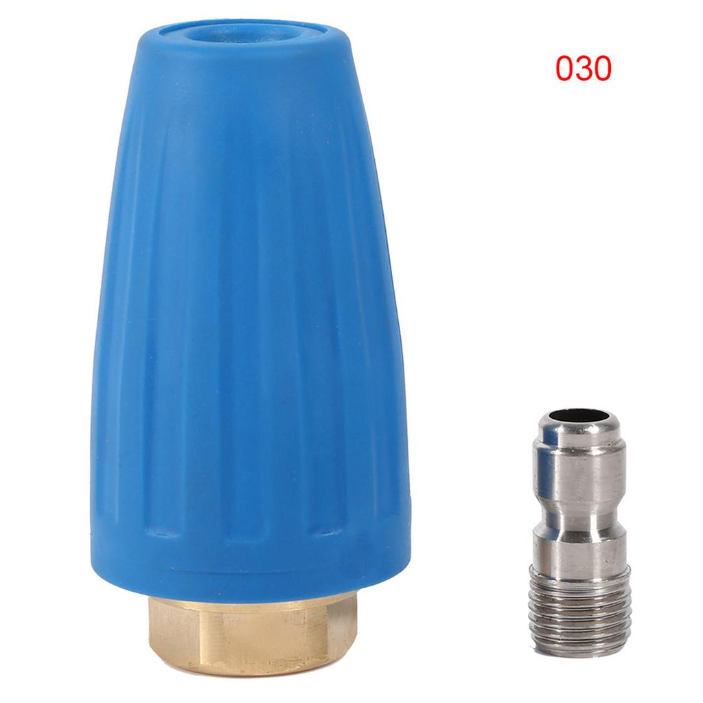 1/4" Quick Connect High Pressure Washer Cleaner Accessory Spray Turbo Nozzle 3000PSI 3.0