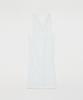 320SHOWROOM Two-Way Wrap Sleeveless Long Linen Dress White