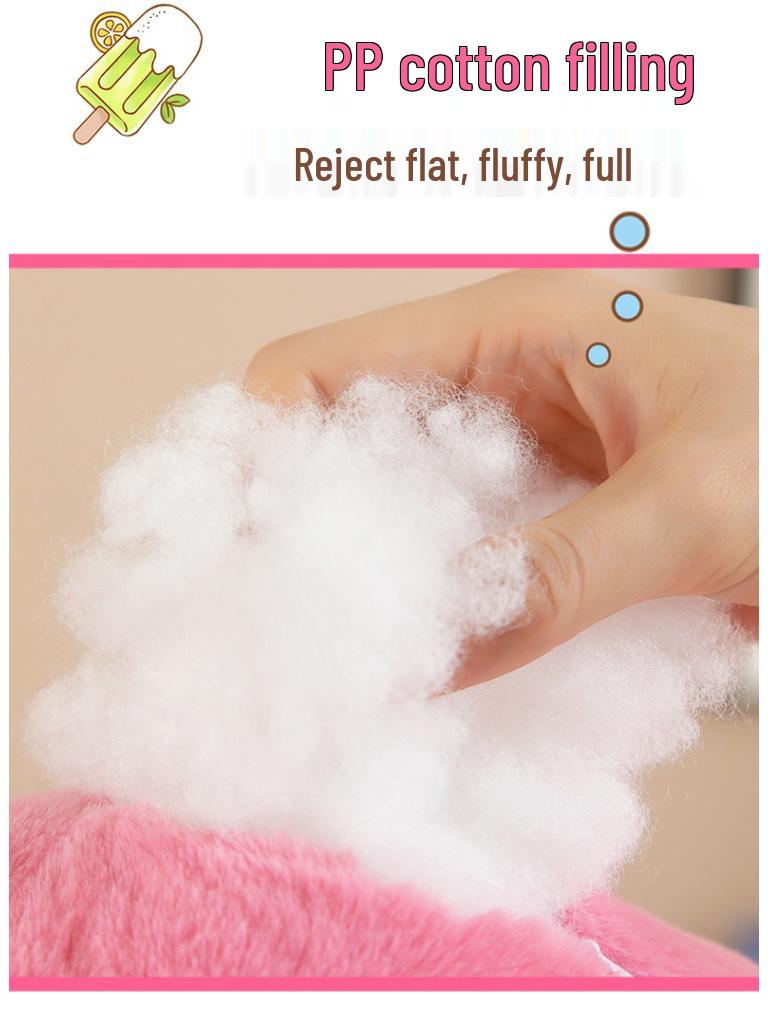 Ice Cream Monster Plush Cushion: Cute Sofa Pillow & Sleep Companion Toy, Perfect Birthday Gift